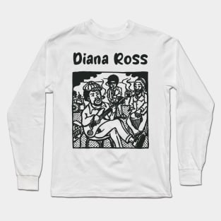 diana ross ll reggae jaming Long Sleeve T-Shirt